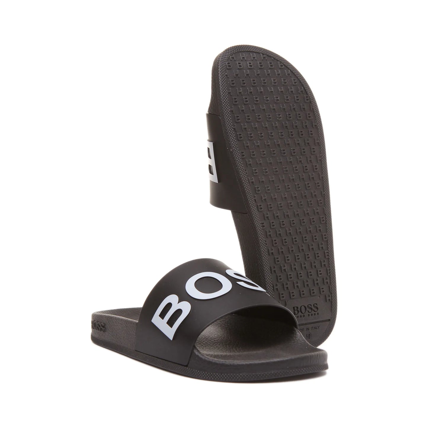 BossBaySlidersInBlackWhiteForMen-6