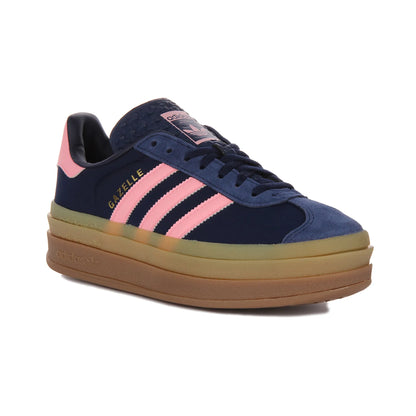 Adidas Gazelle Bold W In Navy Pink For Women