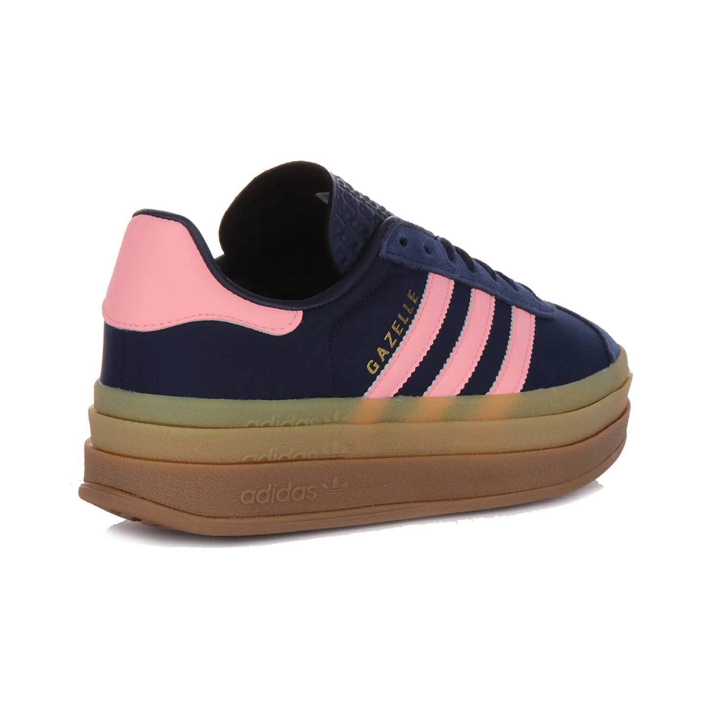 Adidas Gazelle Bold W In Navy Pink For Women