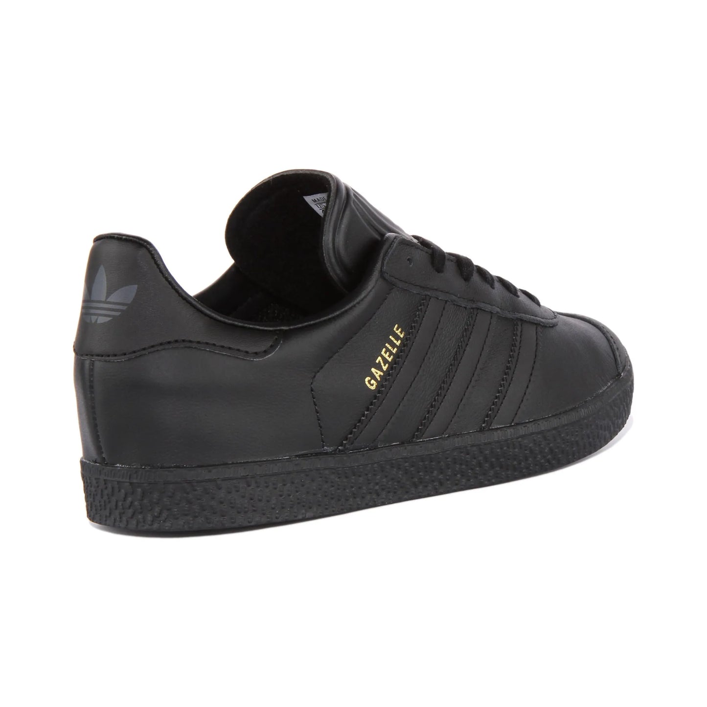 Adidas Gazelle In Black For Youth