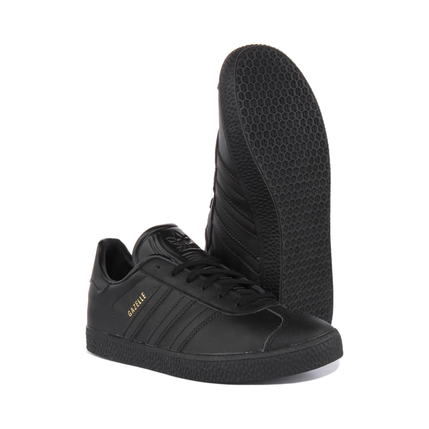 Adidas Gazelle In Black For Youth