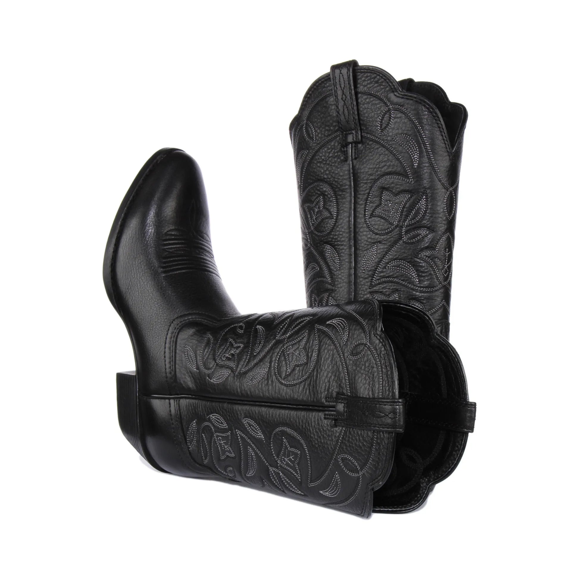 AriatHeritageWesternInBlackForWomen-5