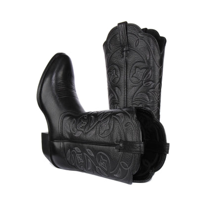 AriatHeritageWesternInBlackForWomen-5