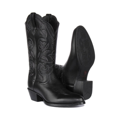 AriatHeritageWesternInBlackForWomen-6