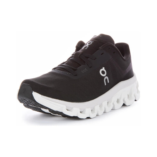 On Running Cloudflow 4in Black White For Women