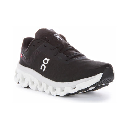 On Running Cloudflow 4in Black White For Women