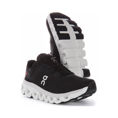 On Running Cloudflow 4in Black White For Women